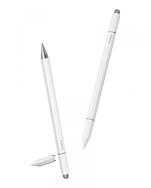 Стилус универсальный Baseus Smooth Writing III 3-in-1 Passive Stylus Magnetic Version (P80080801211-00) Белый