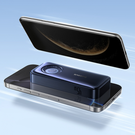 Внешний аккумулятор Baseus EnerCore CR11 Power Bank with Retractable Cable 20000mAh 67W Черный (E0027H00)