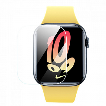 Защитная плёнка для экрана Baseus NanoCrystal Series Screen Protective Film 44мм для AP Watch 4/5/6/SE/SE2 (P6001510B201-01)