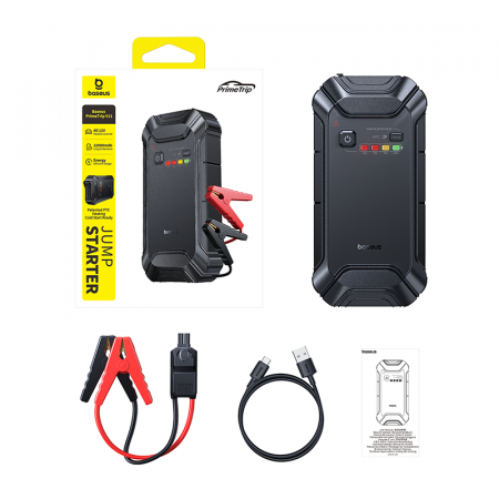 Стартер (Пусковое устройство для авто) Baseus PrimeTrip VJ1 Jump Starter 12000mAh (C0119400)