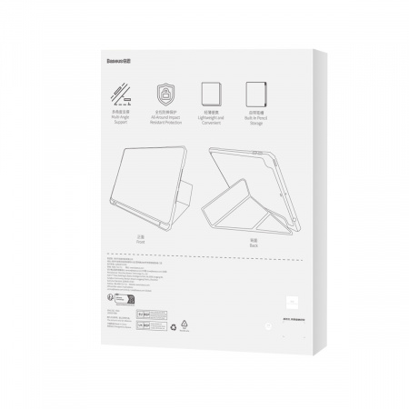 Чехол для iPad 10.2-inch (2019/2020/2021) Baseus Minimalist Series Protective Case Черный (P40112502111-03)