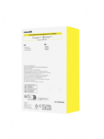 Защитная плёнка-стекло Baseus NanoCrystal Full Coverage CurvedScreen Crystal Tempered Glass Screen Protector 42мм для AP Watch 10 (P6001510C201-04)