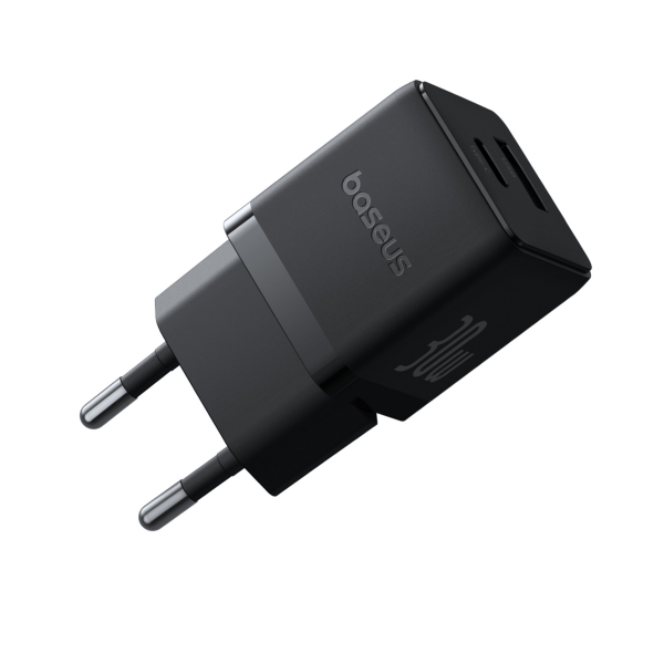 Сетевое зарядное устройство Baseus Palm Fast Charger C+U 30W EU Чёрный (P1011160A113-00)