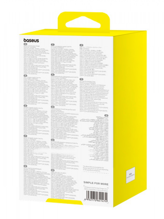 Сетевое зарядное устройство OS-Baseus Cube Pro Fast Charger 2C+U 65W EU Чёрный (P10152301113-00)