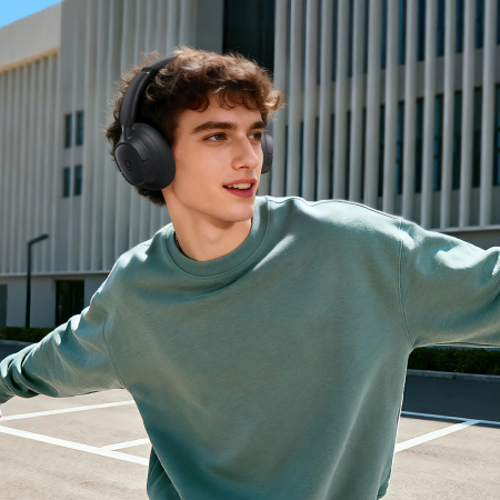Беспроводные наушники Baseus Bass BH1 NC Lite Wireless Noise-Cancelling Headphones Серый (A0203E00)