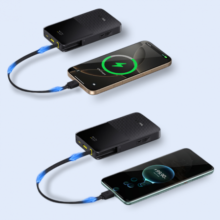 Внешний аккумулятор Baseus EnerFill FC51 Bipow2 Pro 10000mAh 22.5Вт Чёрный (E0027600)