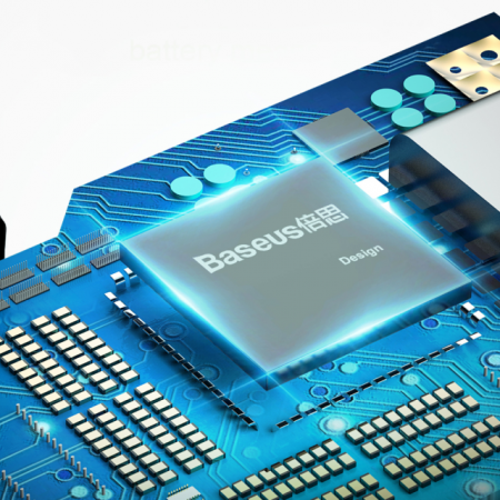 Автомобильное зарядное устройство Baseus Square metal A+C 30W PPS Car Charger Черное (CCALL-AS01)