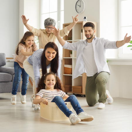 Камера домашняя Baseus Security P1 Lite Indoor Camera 2K EU Белая (S0TV002132)