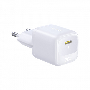 Сетевое зарядное устройство Baseus EnerFill FN22 Fast Charger 1C 20W EU Белый (E0122803)