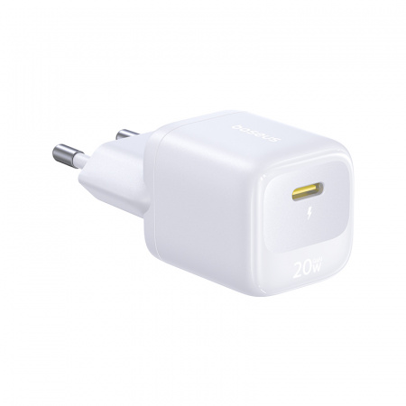 Сетевое зарядное устройство Baseus EnerFill FN22 Fast Charger 1C 20W EU Белый (E0122803)
