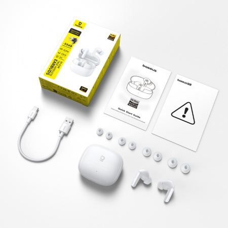 Беспроводные наушники OS-Baseus Bass BP1 Pro In-Ear True Wireless Earbuds Белый (A0010505)