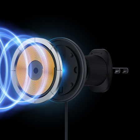 Автомобильное беспроводное магнитное зарядное устройство Baseus CW01 Magnetic Wireless Charging Car Mount 40W (Wireless Charging 15W+Tpye-C 25W) Claw Editon (C40141000111-00) Черный Автомобильное беспроводное магнитное зарядное устройство Baseus CW01 Magnetic Wireless Charging Car Mount 40W (Wireless Charging 15W+Tpye-C 25W) Claw Editon (C40141000111-00) Черный