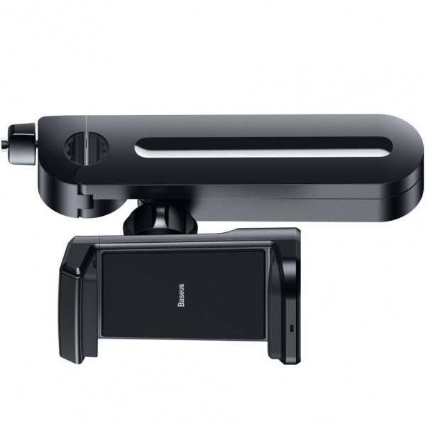 Автомобильный держатель для телефона на подголовник с беспроводной зарядкой Baseus Energy Backseat Holder 15W - Черный (WXHZ-01)