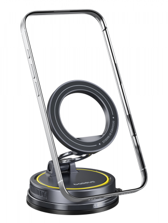 Автомобильный магнитный держатель OS-Baseus PrimeTrip VC2 Flex Magnetic Car Mount Suction Cup Versio Чёрный (C0013803)