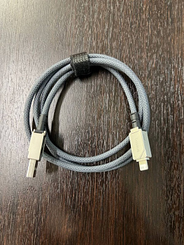 УЦЕНКА Кабель Baseus Unbreakable Series Fast Charging Data Cable USB - Lightning 2.4A 1м Stellar White P10355802221-00 Витринный образец УЦЕНКА Кабель Baseus Unbreakable Series Fast Charging Data Cable USB - Lightning 2.4A 1м Stellar White P10355802221-00 Витринный образец