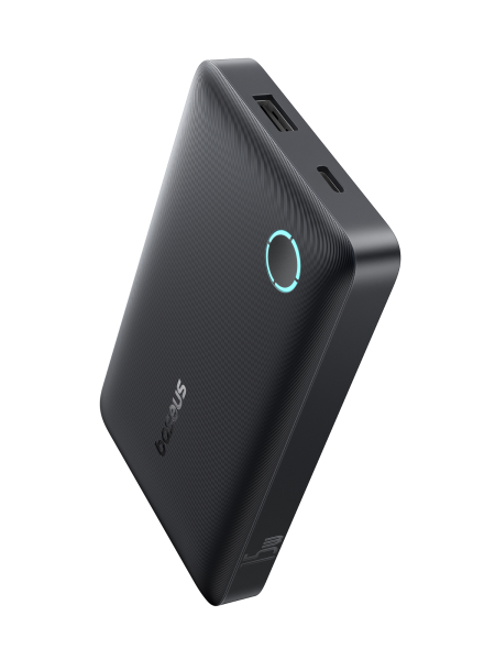 Повербанк Baseus EnerFill FP11 10000mAh 15W Чёрный (в комплекте Type-C - Type-C кабель 30см) (P1008210C123-00)