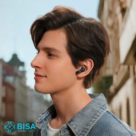 Беспроводные наушники Baseus Bass BS1 NC Semi-in-Ear True Wireless Earbuds Белый (A0010103)