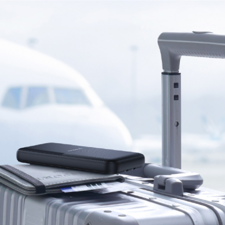 Внешний аккумулятор Baseus Lipow Dual-Cable Power Bank with Digital Display 20000mAh 22.5W (Кабель USB-A - USB-C 20 см)Черный (P10079102123-00)