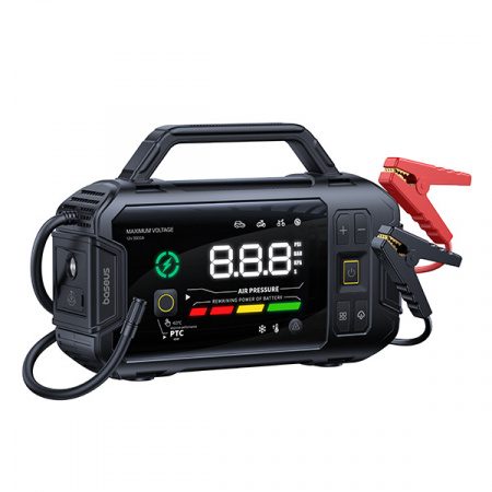 Стартер (Пусковое устройство для авто) DB-Baseus PrimeTrip VJ1 4-в-1 3000A Чёрный (C0119901)