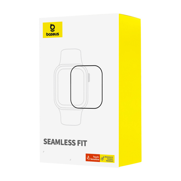 Защитная плёнка-стекло Baseus NanoCrystal Full-Coverage Curved-Screen Crystal Tempered Glass Screen Protector 49мм для AP Watch Ultra 1/2 (P6001510C201-06)