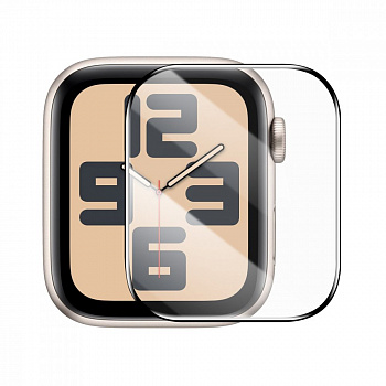 Защитная плёнка-стекло Baseus NanoCrystal Full Coverage Curved ScreenCrystal Tempered Glass Screen Protector 41мм для AP Watch 7/8/9 (P6001510C201-02)