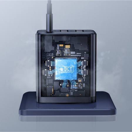 Сетевое зарядное устройство OS-Baseus Cube Fast Charger 2U+C 30W EU Чёрный (P10111402113-00)