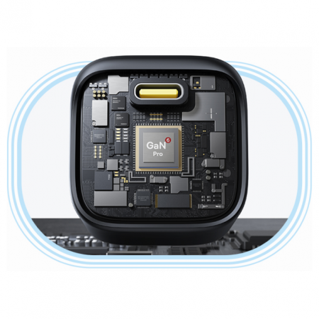 Сетевое зарядное устройство OS-Baseus PicoGo GaN Fast Charger 1C 45W EU Чёрный (P10176800123-00)