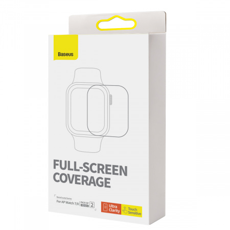Защитная плёнка для экрана Baseus NanoCrystal Series Screen Protective Film 44мм для AP Watch 4/5/6/SE/SE2 (P6001510B201-01)