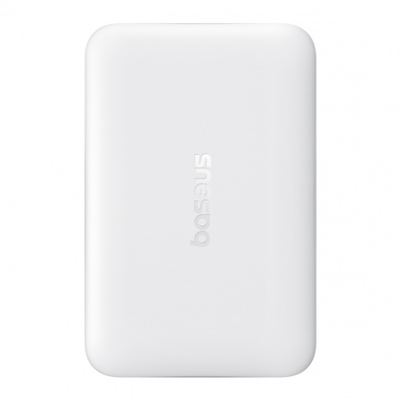Повербанк Baseus EnerFill FM11 Ultra-Mini Magnetic 10000mAh 22.5W Белый (в комплекте Type-C - Type-C кабель 30см) (P1008210E213-00)