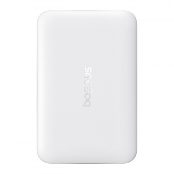 Повербанк Baseus EnerFill FM11 Ultra-Mini Magnetic 10000mAh 22.5W Белый (в комплекте Type-C - Type-C кабель 30см) (P1008210E213-00)