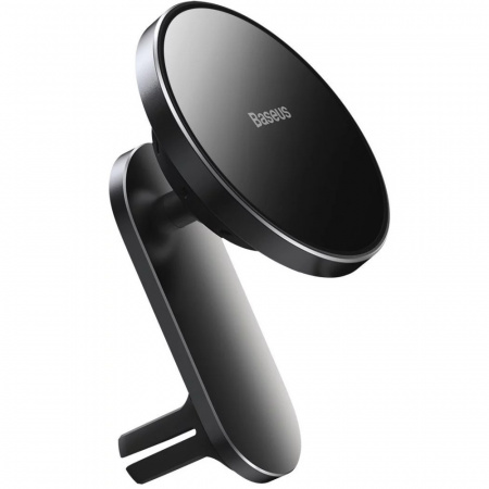 Автомобильный держатель Baseus Big Energy Car Mount Wireless Charger (WXJN-01) для iPhone 12/13/14/15 серии (Черный)