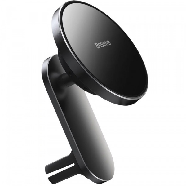 Автомобильный держатель Baseus Big Energy Car Mount Wireless Charger (WXJN-01) для iPhone 12/13/14/15 серии (Черный)