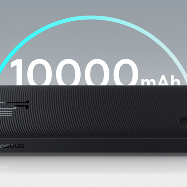 Внешний аккумулятор Baseus Airpow Lite 10000mAh 15ВтUSB/Type-C Чёрный (P10067500123-00)