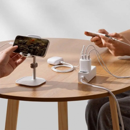 Сетевое зарядное устройство Baseus Compact Charger 3U 17W EU Белый (CCXJ020102)