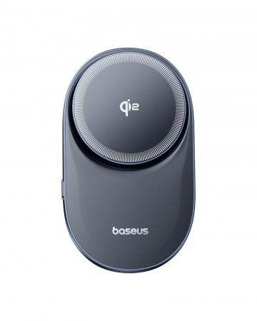 Автомобильное магнитное зарядное устройство Baseus PrimeTrip VC1 Pro Magnetic Wireless Charging Car Mount Qi2 Air Vent Version (C40169009123-00) Чёрное