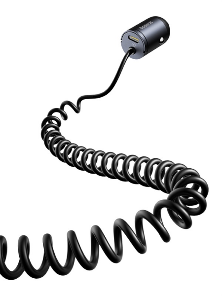 Автомобильное зарядное устройство Baseus Tiny Star Mini Car Charger Type-C + Lightning 30W (C00035001121-01) Чёрное Автомобильное зарядное устройство Baseus Tiny Star Mini Car Charger Type-C + Lightning 30W (C00035001121-01) Чёрное