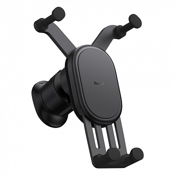 Автомобильный держатель Baseus Stable Gravitational Car Mount Air (Air Outlet Version) (SUWX020001) Черный