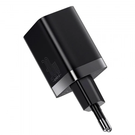 Сетевое зарядное устройство Baseus Super Si Pro Quick Charger USB + Type-C C+U 30W EU Черный (CCSUPP-E01)