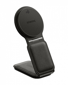 Автомобильное беспроводное магнитное зарядное устройство Baseus PrimeTrip Series C02 Mega Magnetic Wireless Charging Car Mount Stick-on Version (C40169003111-00) Чёрное 