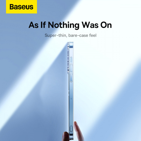 Чехол Baseus Simple Series Protective Case для iPhone 14 Прозрачный (ARAJ000602)