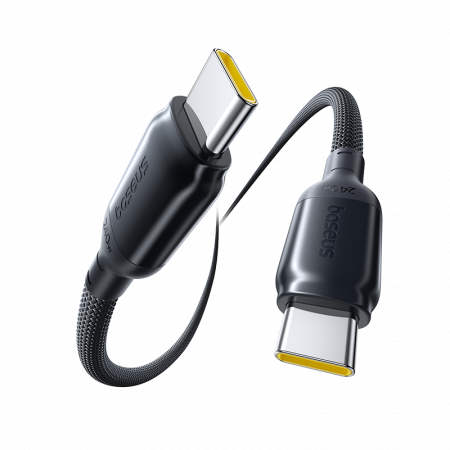 Кабель Baseus PicoGo Fast Charging Data Cable USB-C - USB-C 240W 1м Чёрный (E0423300)