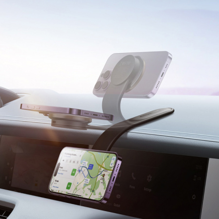 Автомобильное беспроводное магнитное зарядное устройство Baseus C02 Pro Series Magnetic Wireless Charging Car Mount (C40156000111-00) Черное Автомобильное беспроводное магнитное зарядное устройство Baseus C02 Pro Series Magnetic Wireless Charging Car Mount (C40156000111-00) Черное