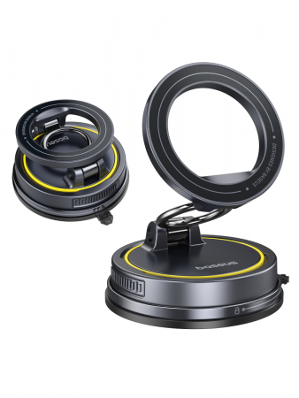 Автомобильный магнитный держатель OS-Baseus PrimeTrip VC2 Flex Magnetic Car Mount Suction Cup Versio Чёрный (C0013803)