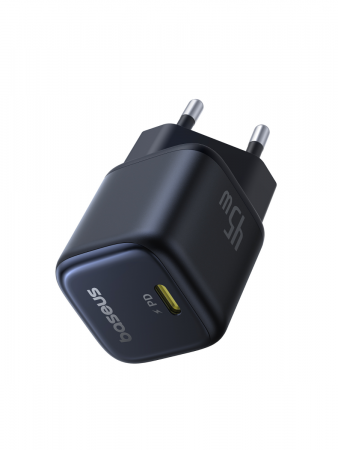 Сетевое зарядное устройство OS-Baseus PicoGo GaN Fast Charger 1C 45W EU Чёрный (P10176800123-00)