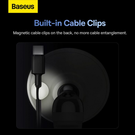 Автомобильный держатель Baseus C01 Magnetic Phone Holder (Air Outlet Version) creamy-white (SUCC000102)