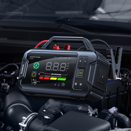 Стартер (Пусковое устройство для авто) DB-Baseus PrimeTrip VJ1 4-в-1 3000A Чёрный (C0119901)