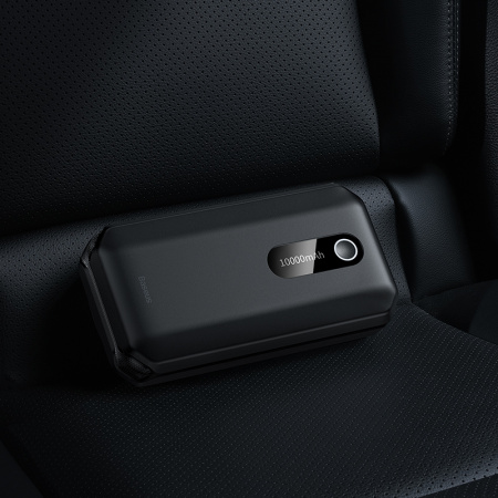 Стартер (Пусковое устройство для авто) Baseus Super Energy Air Car Jump Starter (10000mAh,Peakcurrent 1000A) (CGNL020101) Чёрное