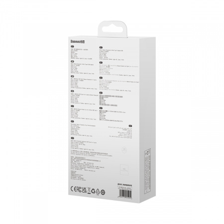 Хаб Baseus PioneerJoy 4-Port Type-C HUB Adapter (Type-C - USB3.0*4) Серый (WKYY030013)