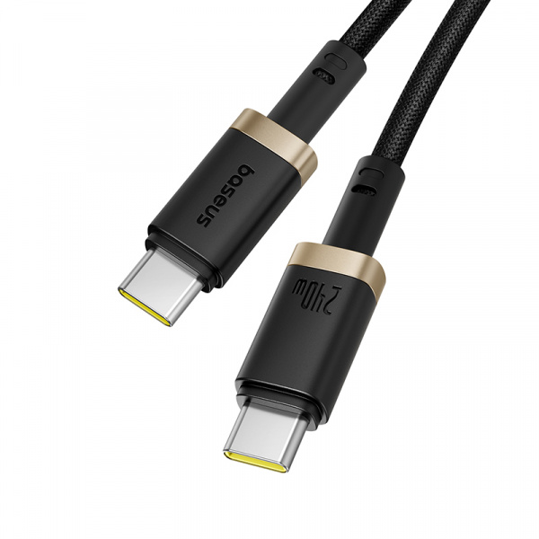 Кабель Baseus Dura Fast Charging Data Cable USB-C - USB-C 240W 1м Чёрный (P10377803U03-00)