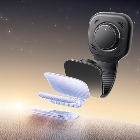 Автомобильный магнитный держатель с беспроводной зарядкой Baseus Prime Trip C03Pro Magnetic Wireless Car Charger Mount Чёрный (C0013A01)